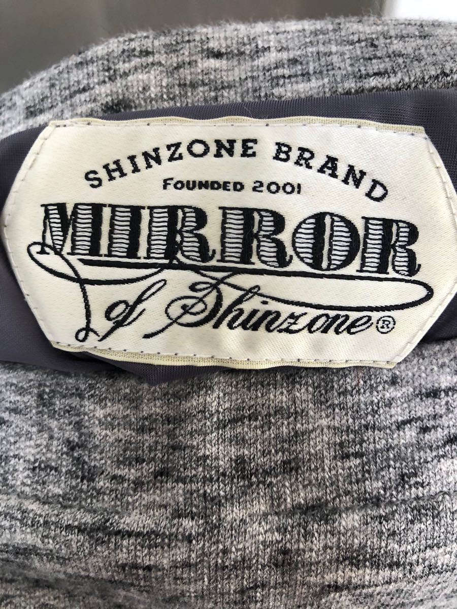MIRROR OF shinzone ミラーオブシンゾーン　SHINZONE タイトスカート　グレー　日本製服
