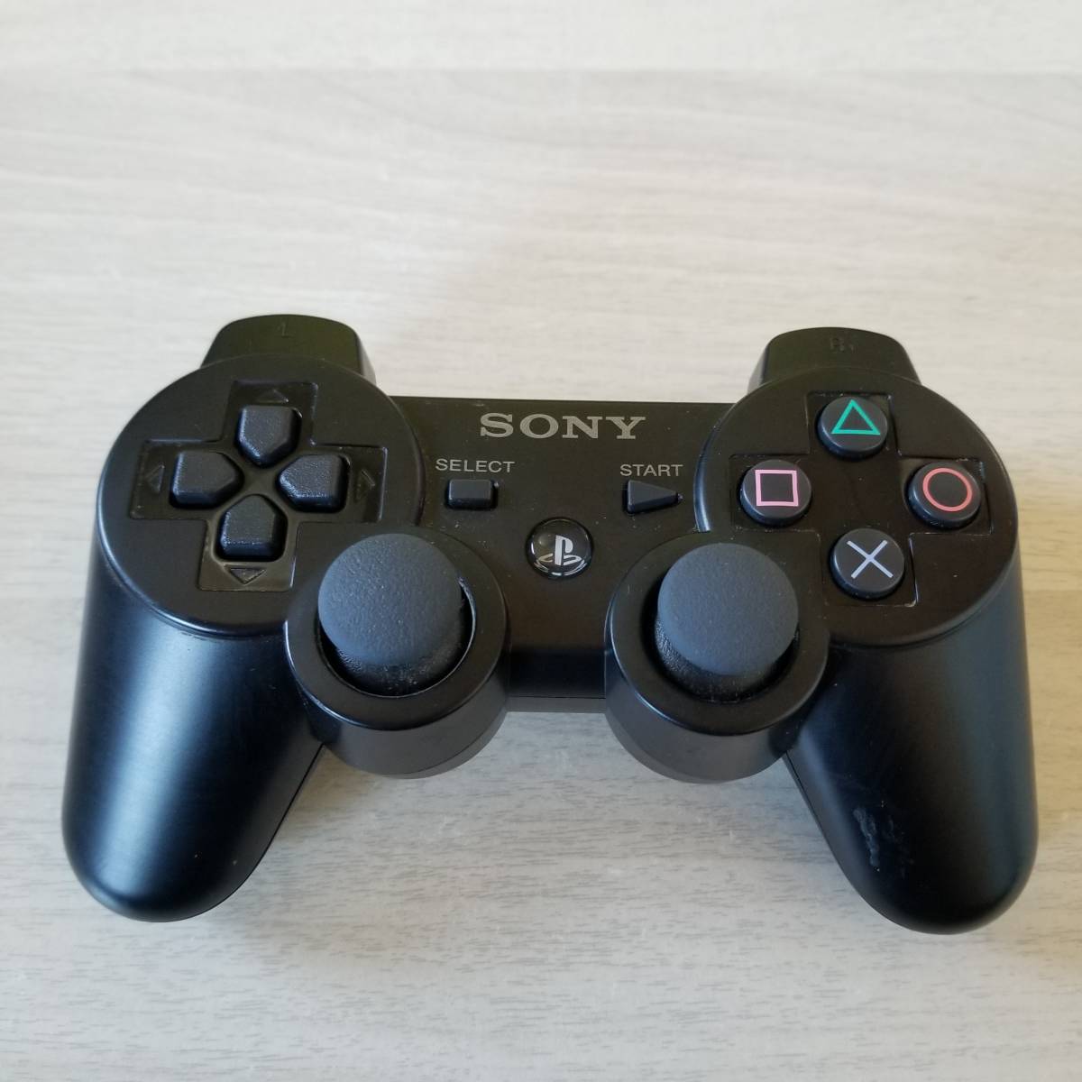 ☆PS3　ワイヤレスコントローラ (DUALSHOCK3) ブラック 　　　同梱可☆_画像1