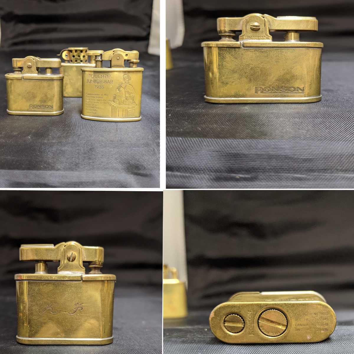 RONSON standard USモデル1943 US NO19023 とCASANOVA ジッポライター