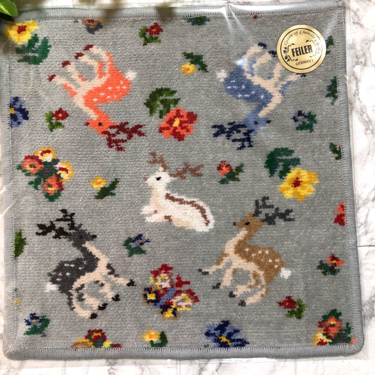 新品 フェイラー FEILER×遊中川 限定デザイン ハイジ柄 グレー 新品 フェイラー FEILER×遊中川 限定デザイン ハイジ柄 グレー