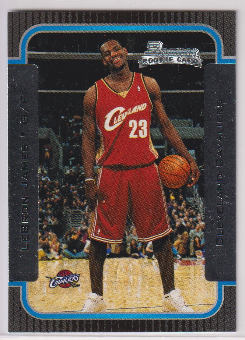 NBA LEBRON JAMES 2003-04 Topps Bowman No.123 ROOKIE CARD BASKETBALL CAVALIERS レブロン ジェームス ルーキーカード LAKERS レイカーズ