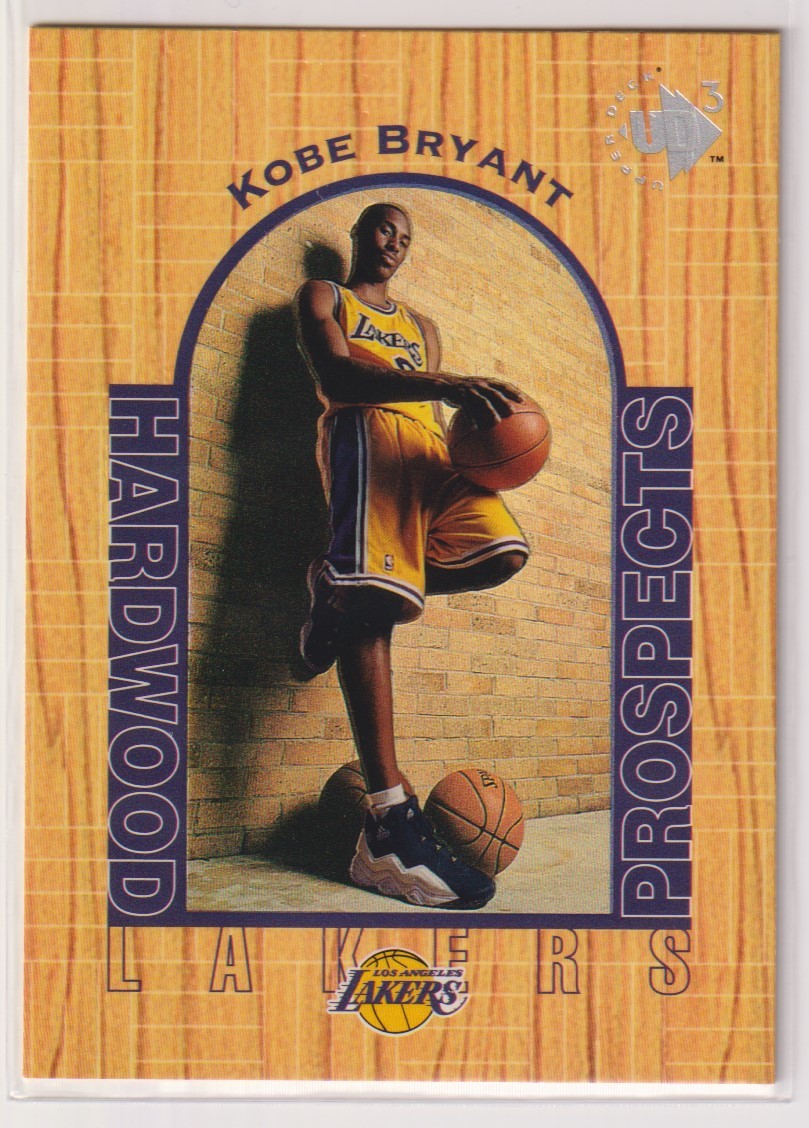 NBA KOBE BRYANT 1996-97 UPPER DECK UD3 No. 19 ROOKIE CARD BASKETBALL LAKERS コビー ブライアント レイカーズ ルーキーカード_画像1