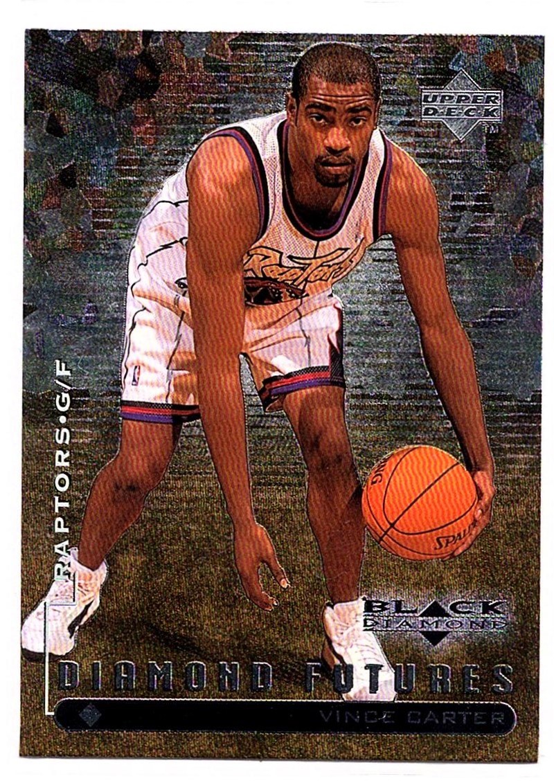 NBA98-99UD BLACK DIAMOND #120 VINCE CARTER ビンス・カーター RC ルーキーカード 　新品ミント状態品_画像1