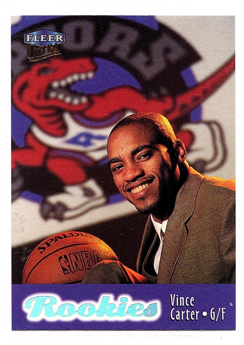 NBA98-99 Fleer ULTRA #106 VINCE CARTER ビンス・カーター RC ルーキーカード 　新品ミント状態品_画像1