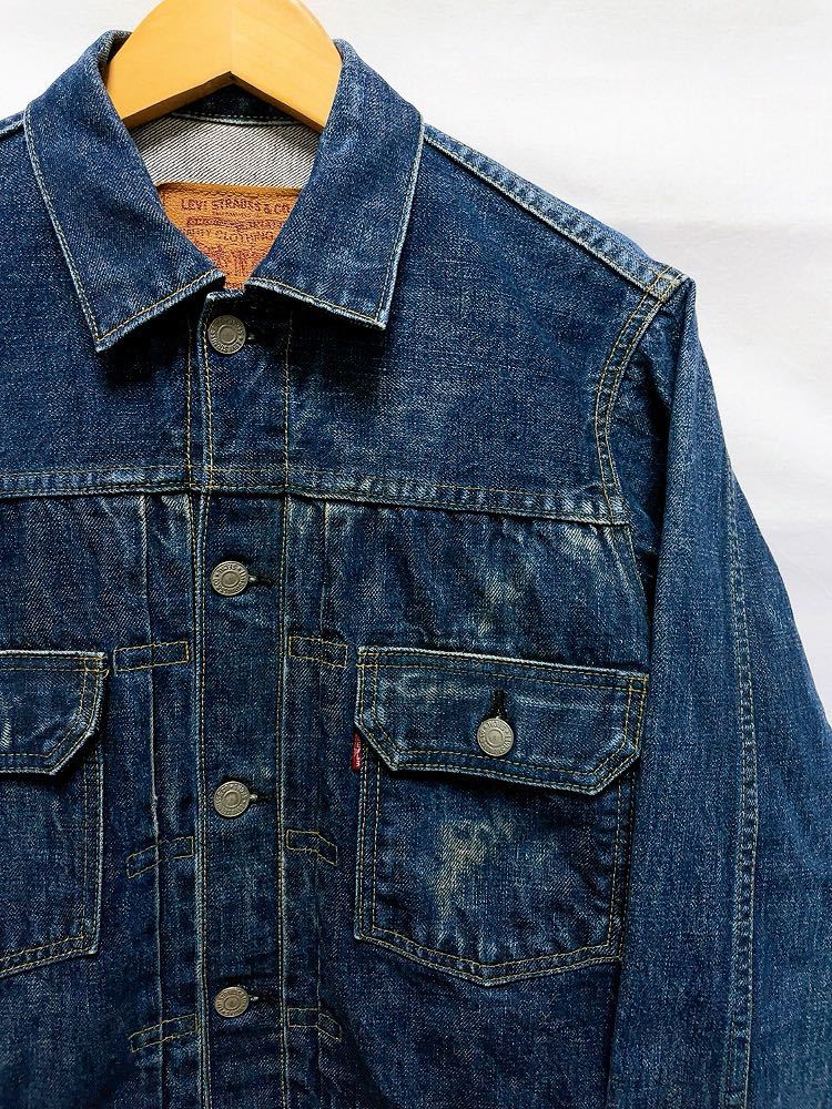 90s リーバイス 71507 XX 日本製 2nd デニムジャケット Gジャン Levi's セカンド オールド ビンテージ 36