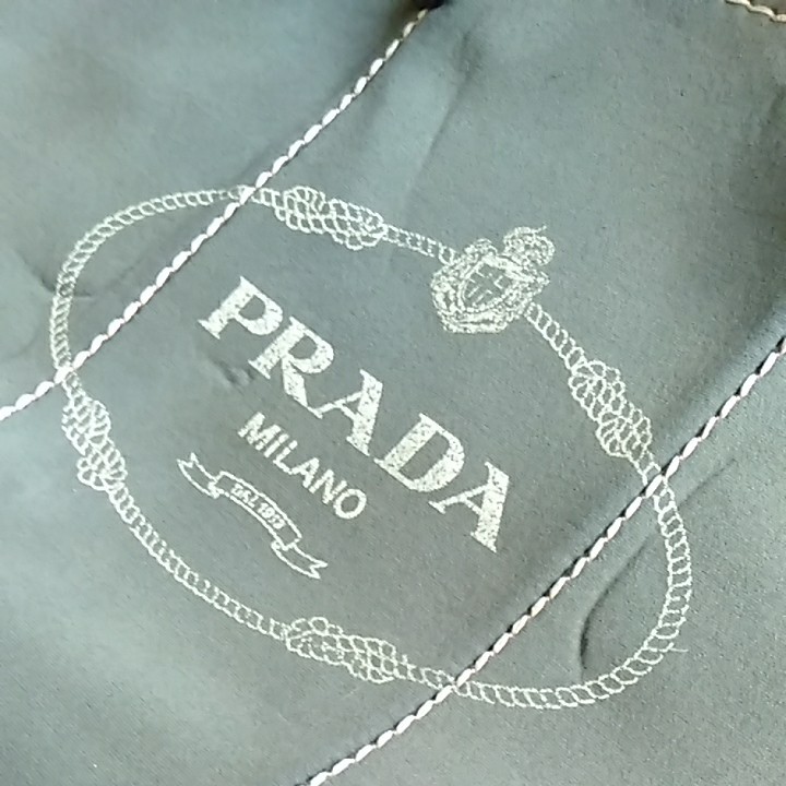 正規品 PRADA デカロゴ プラダ トートバッグ カナパロゴ