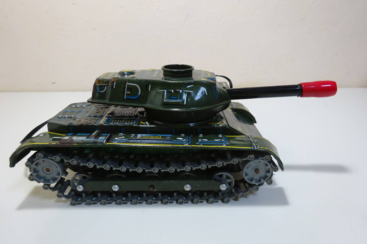 動画あり!!!☆マスダヤ(増田屋) M-71 ブリキ戦車☆リモコン 昭和