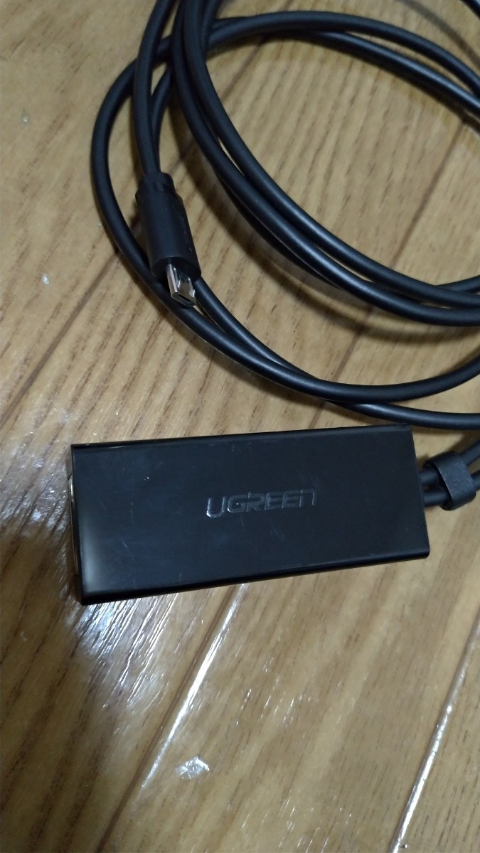 UGREEN 有線lAN アダプタ 高速イーサネット マイクロusb Chromecast　などに