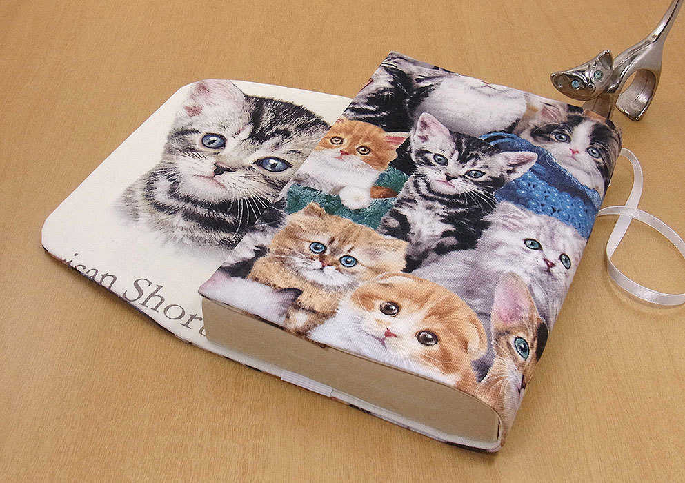 36 B ручная работа рука ... библиотека книга@② обложка для книги american Short волосы T кошка .. кошка кошка cat подарок подарок 