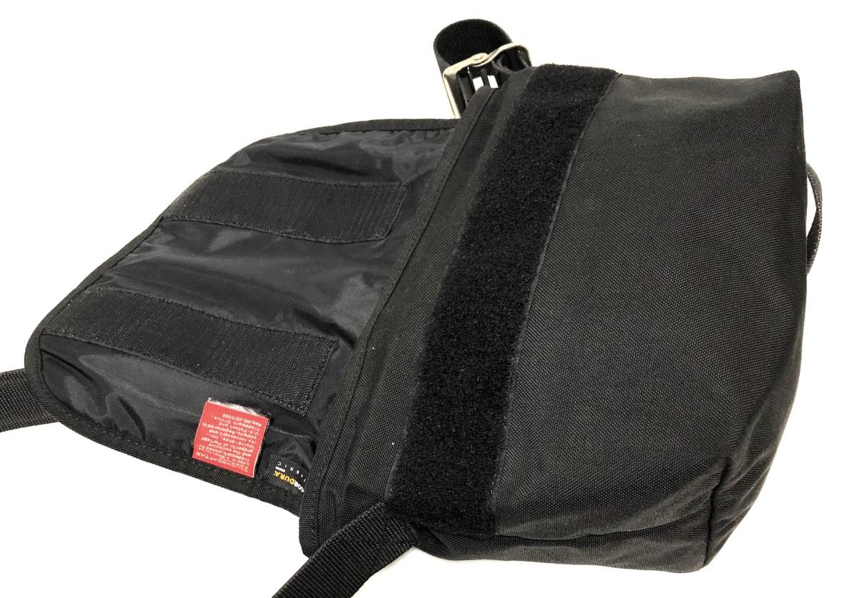  Manhattan Poe te-ji× Harris tweed messenger bag S N bag bag shoulder bag nylon buckle collaboration limitation 