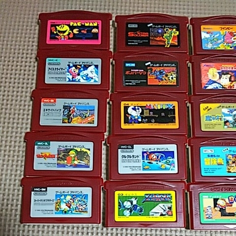 レア 希少 ゲームボーイアドバンス ファミコンミニ ソフト 30本セット