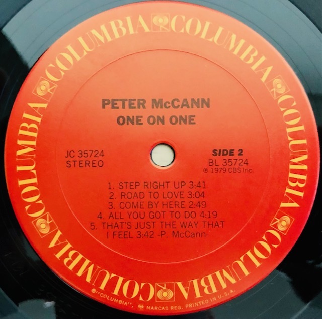 Peter McCann レコード 輸入盤 AOR Yahoo!オークション - LP ROCK//AOR/PETER McCANN/ONE ON ONE