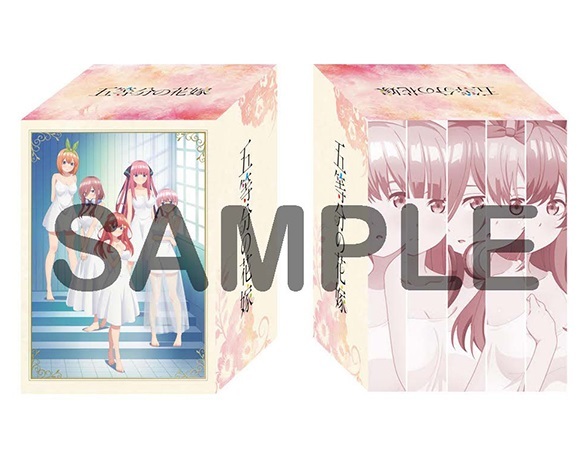 五等分の花嫁 Blu-ray/DVD ゲーマーズ 全巻 購入 特典 描き下ろし 収納BOX【 中野 一花 二乃 三玖 四葉 五月 】_画像1