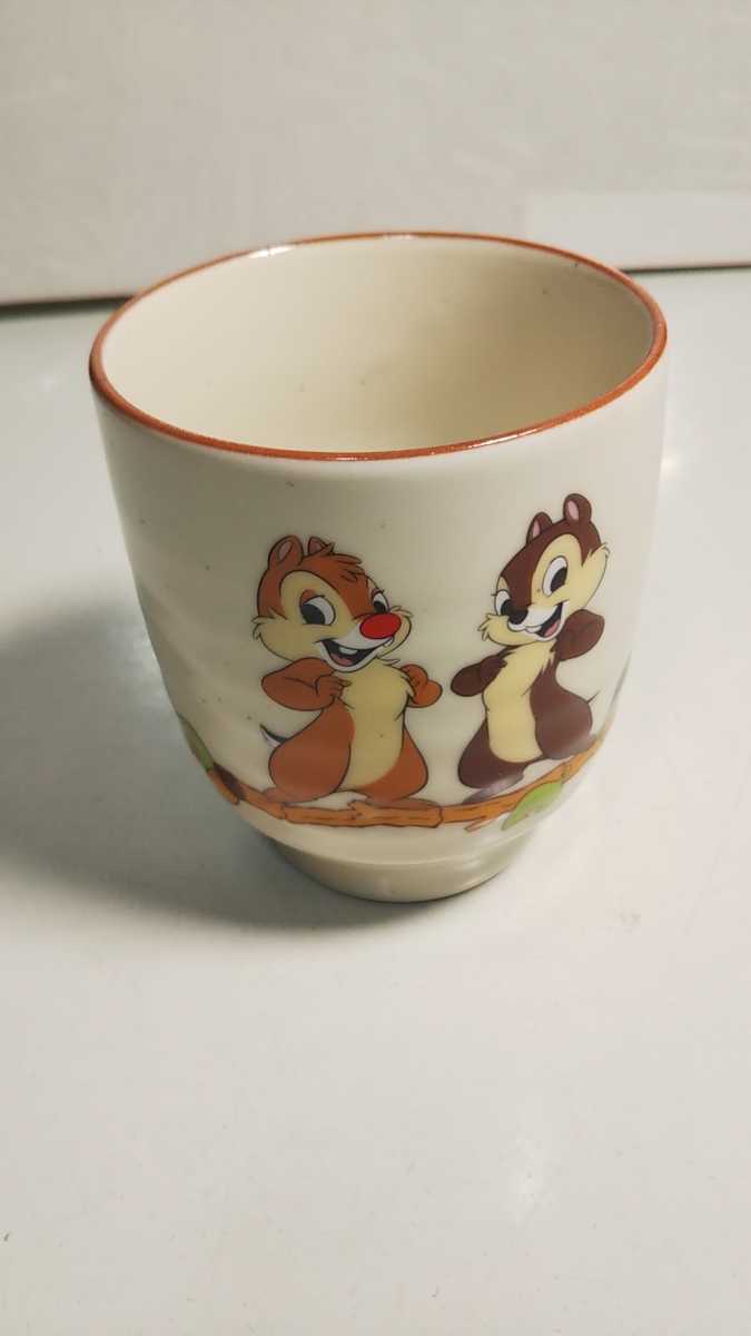  chip & Dale teacup tea cup DISNEY CHARACTER SERIES Sango coral - Disney 