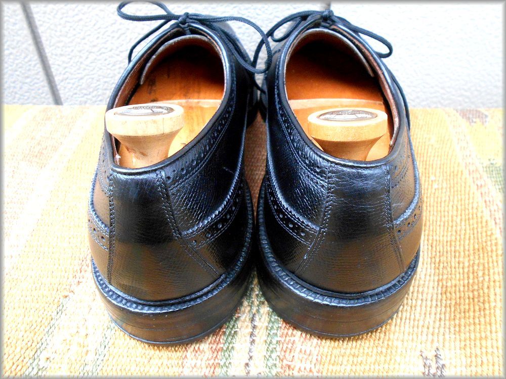 ★アレンエドモンズ　80s　ビンテージ　ウイングチップ　MacNeil　12B 29~29.5cm位★検 革靴 シューズ マクニール ロングウイング USA製_画像10