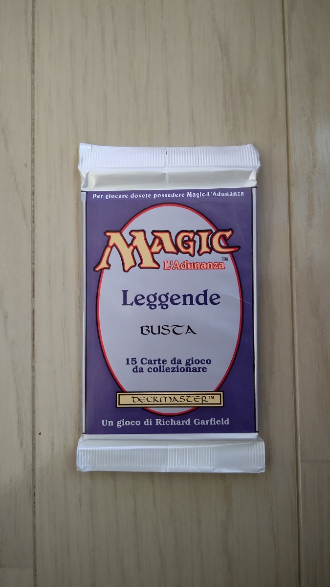 MTG レジェンド ブースターパック イタリア語 未開封 espanol