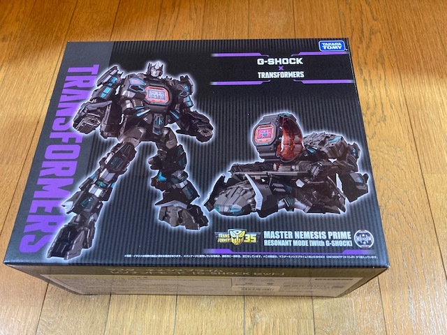 ヤフオク! - 【G-SHOCK×トランスフォーマー】マスターネメシスプラ...