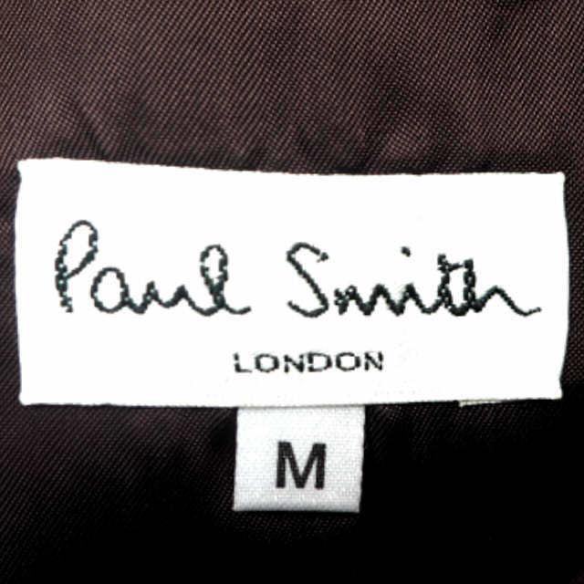 即決☆Paul Smith☆メンズM レザージャケット ポールスミス 馬革 本革