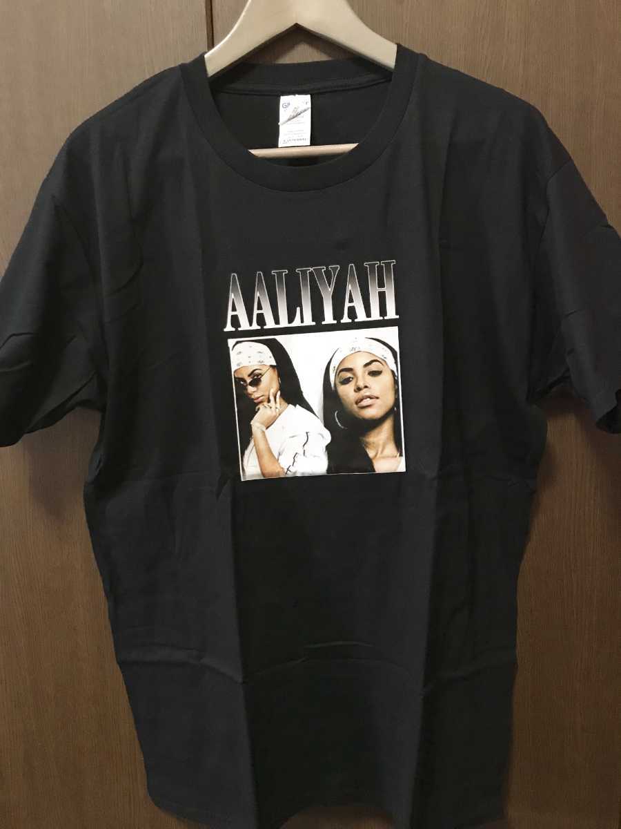 PayPayフリマ｜AALIYAH アリーヤ ラップ Tシャツ L 90s hiphop 