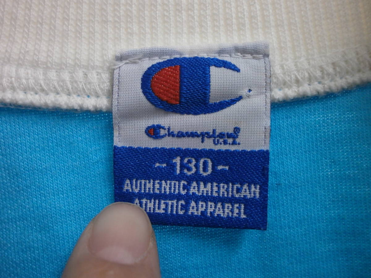 必見です Champion チャンピオン KIDS/子供用 スウェットジップアップジャケット サイズ 130_画像4