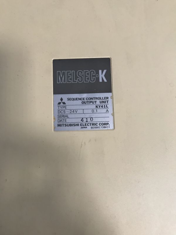 ☆生産終了品☆【1024】三菱 KY41L OUTPUT UNIT SEQUENCE CONTROLLER