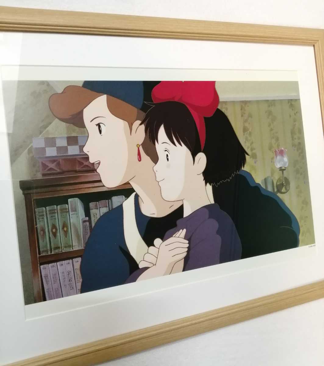  super-rare! Studio Ghibli Majo no Takkyubin [ frame goods ] Ghibli poster inspection ) Ghibli picture . made original picture postcard. Ghibli calendar Miyazaki .a