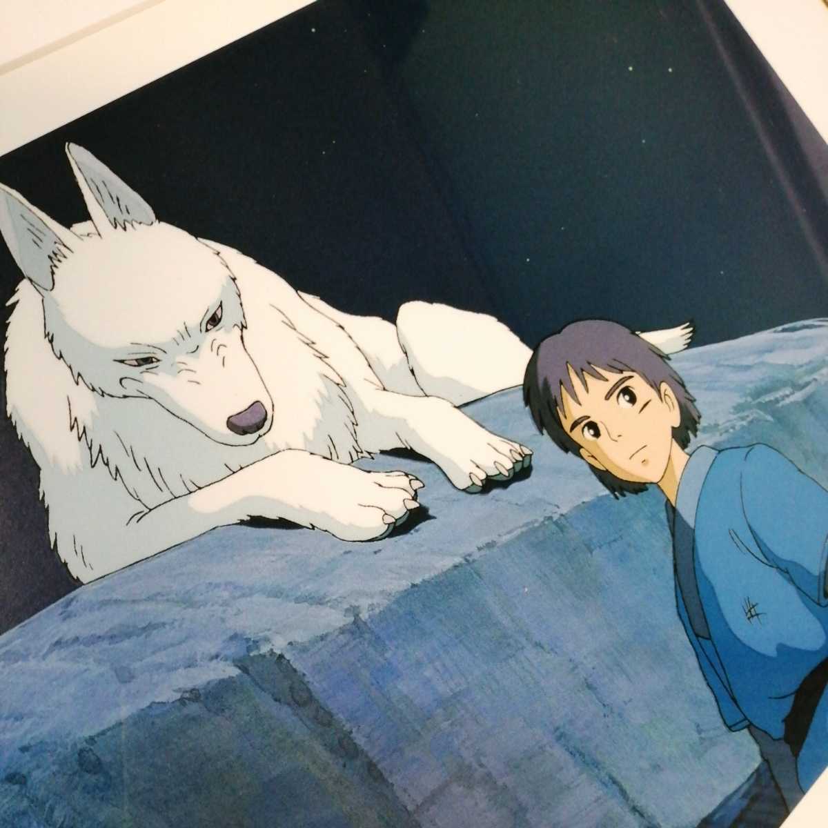  super-rare! Studio Ghibli Princess Mononoke [ frame goods ] Ghibli poster inspection ) Ghibli picture . made original picture postcard Ghibli calendar. Miyazaki .a