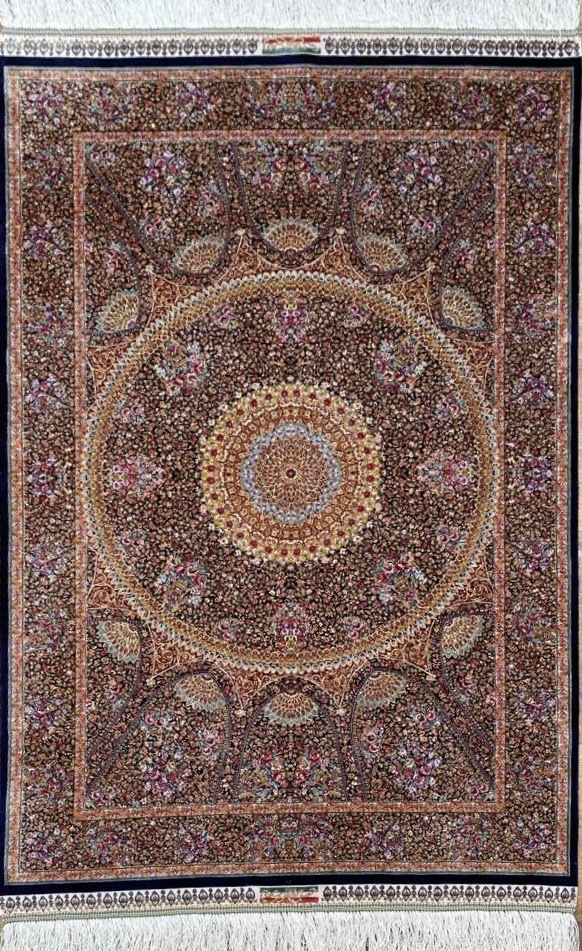 Yahoo!オークション - イラン直輸入 カシャーン産 ペルシャ絨毯