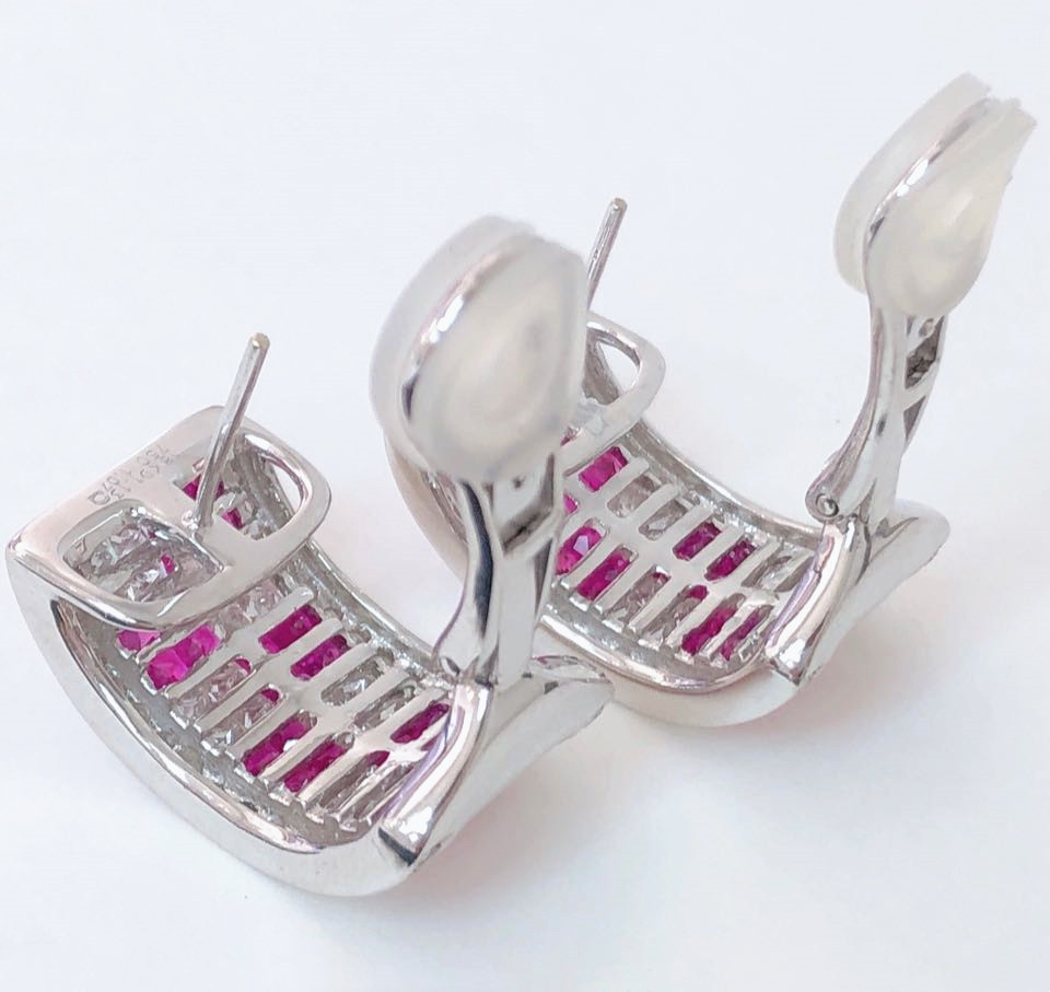 代引可】 新品未使用 K18 約11.1g ピアス ダイヤモンド1.13ct1.13ct