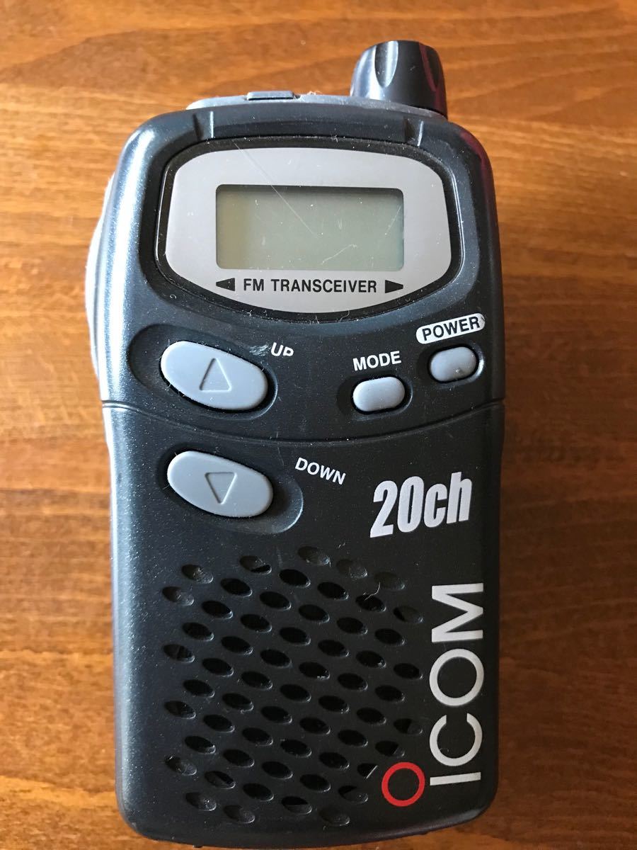 残り2台】ICOM (アイコム)特定小電力トランシーバー20ch IC 残り2台】ICOM (アイコム)特定小電力トランシーバー20ch IC