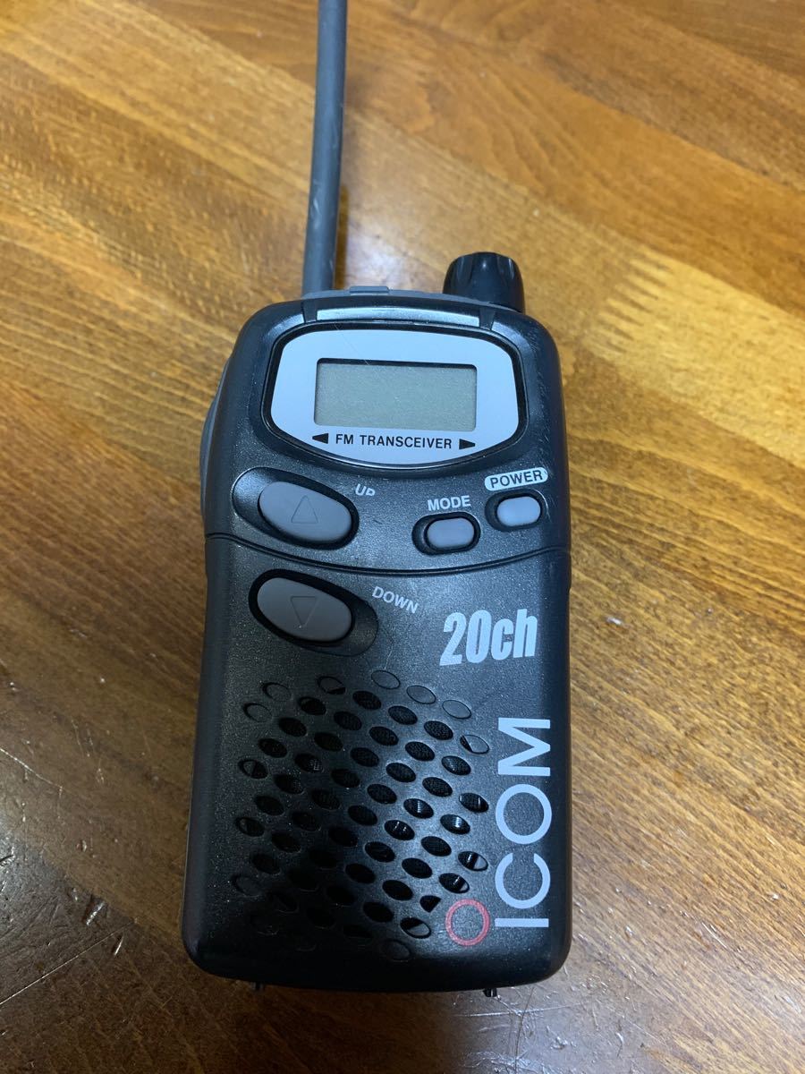 残り2台】ICOM (アイコム)特定小電力トランシーバー20ch IC 残り2台】ICOM (アイコム)特定小電力トランシーバー20ch IC