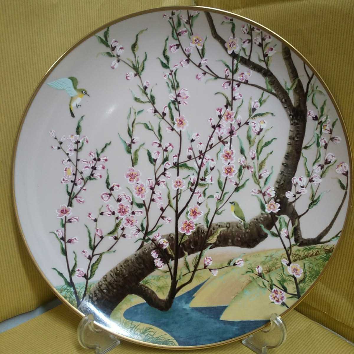 Yahoo!オークション - 美品 花鳥風月 絵皿 飾り皿 1979 Yahoo!オークション - 美品 花鳥風月 絵皿 飾り皿 1979