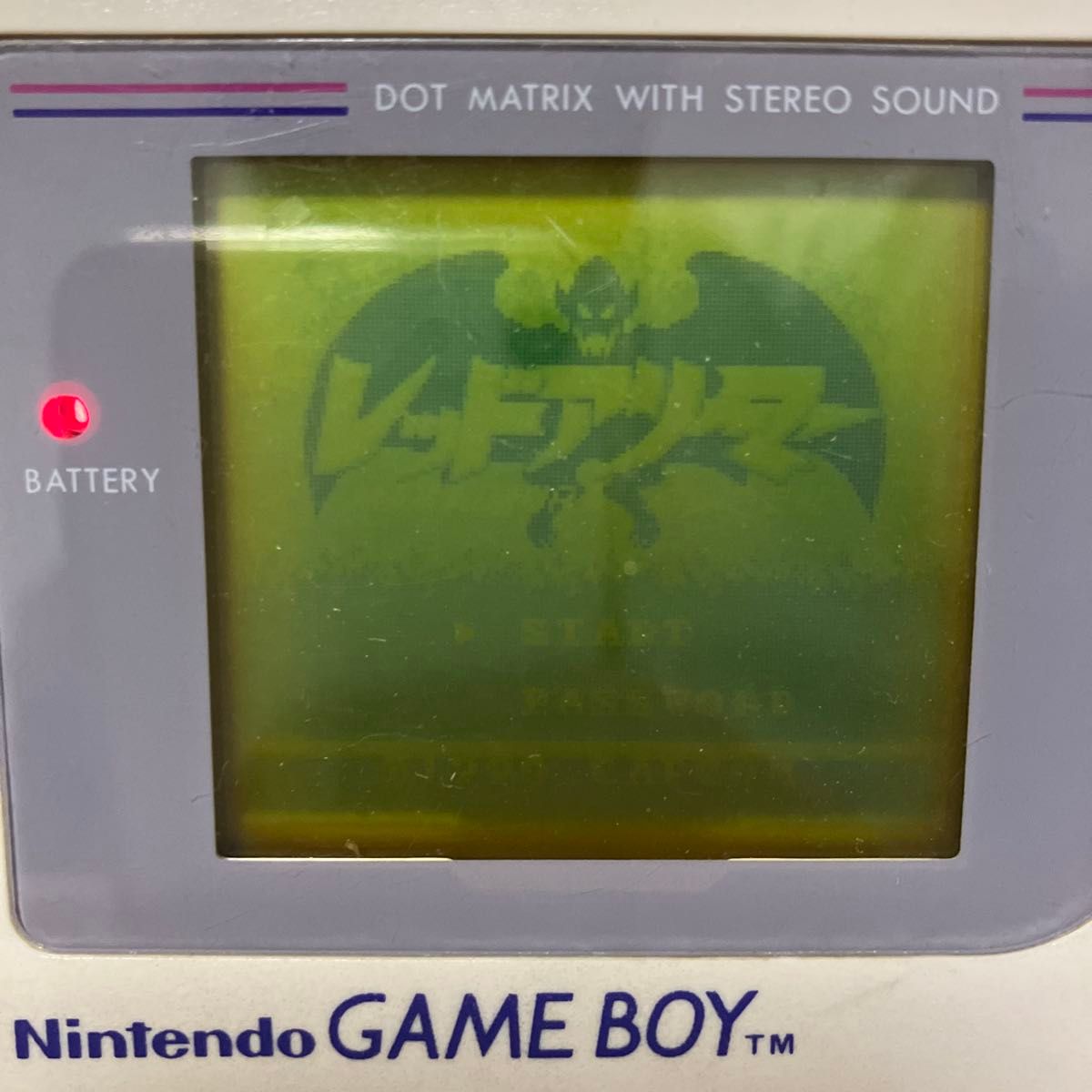 Gb ゲームボーイ レッドアリーマー 魔界村外伝 CAPCOM - GBソフト 
