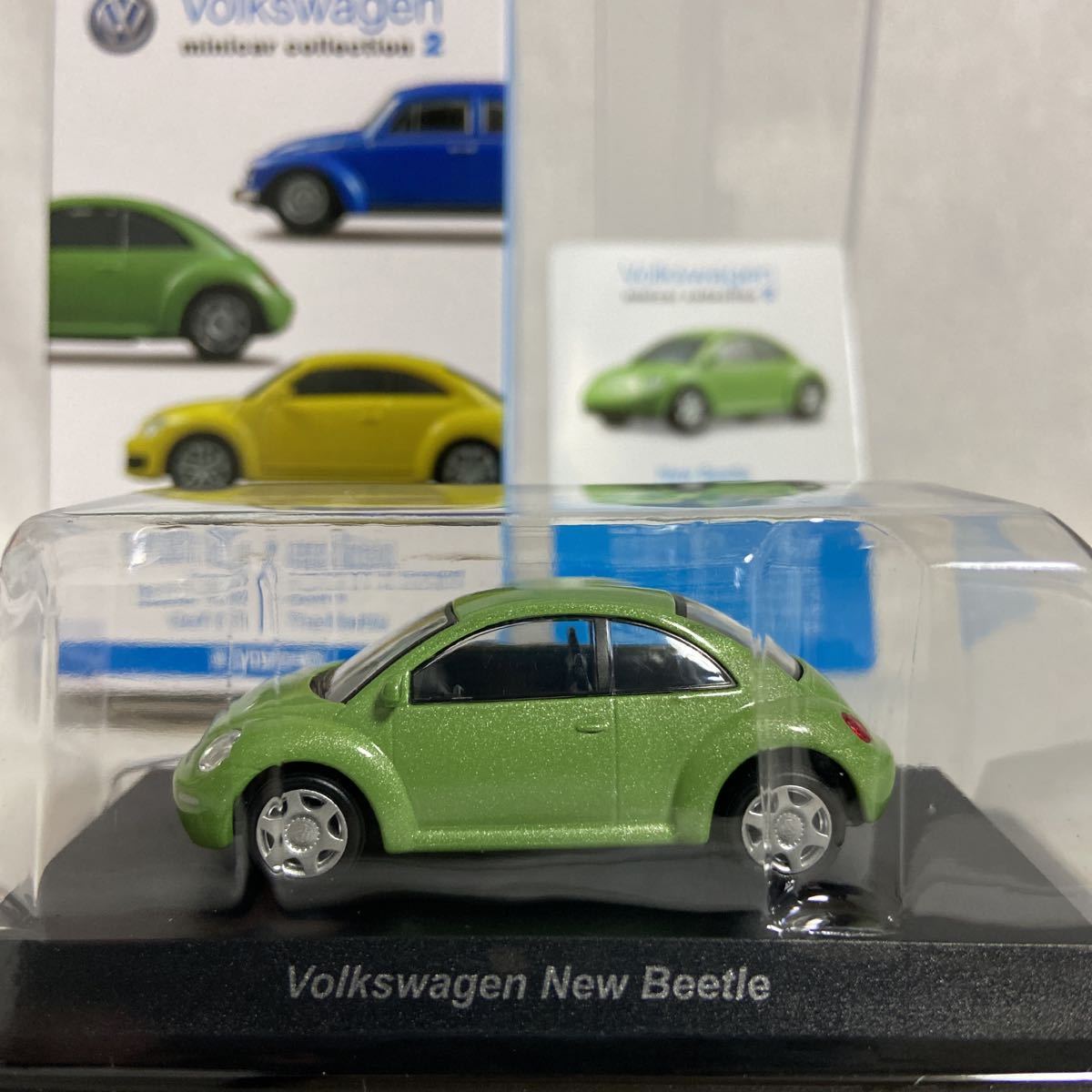 Kyosho 1/64 VW VOLKSWAGEN NEW BEETLE GREEN diecast car model 