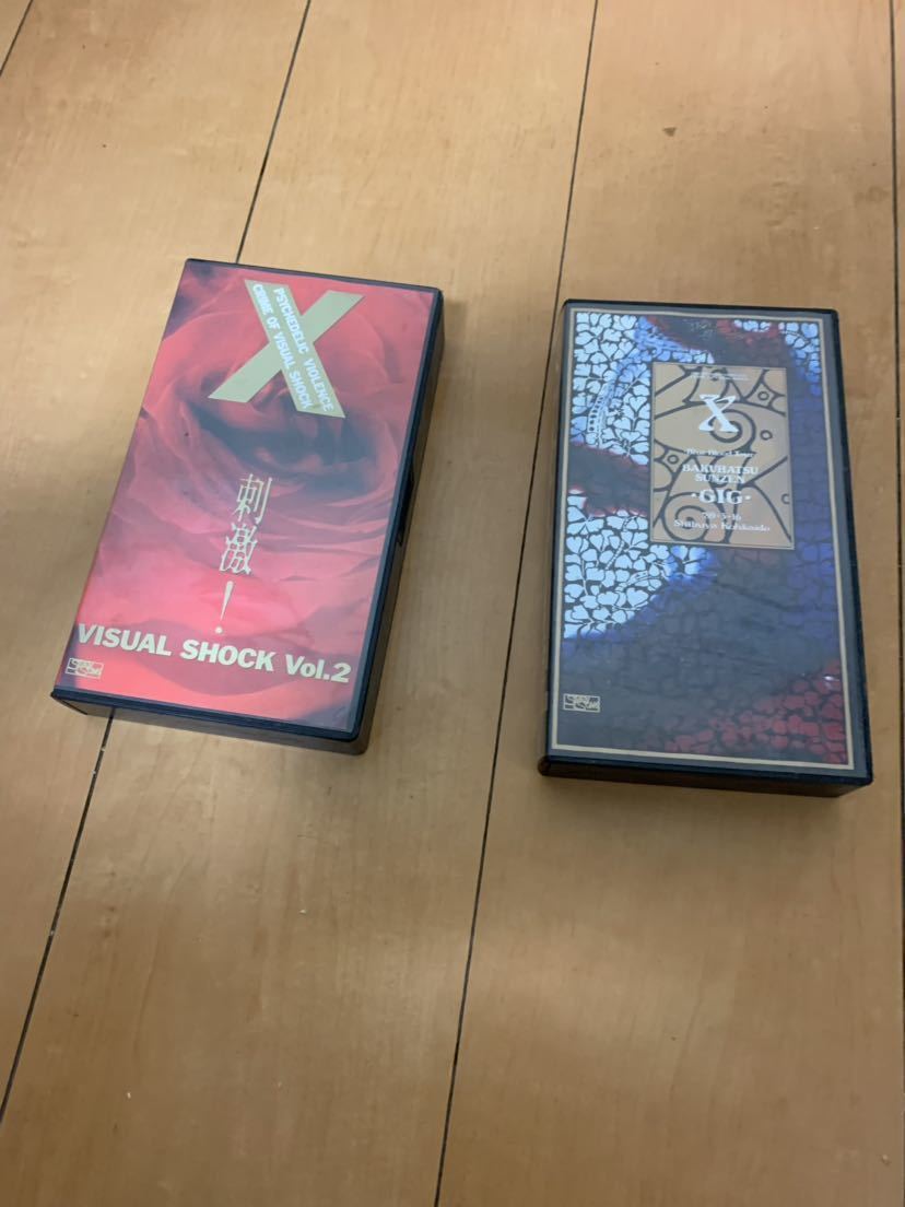X.X JAPAN .VHSテープ