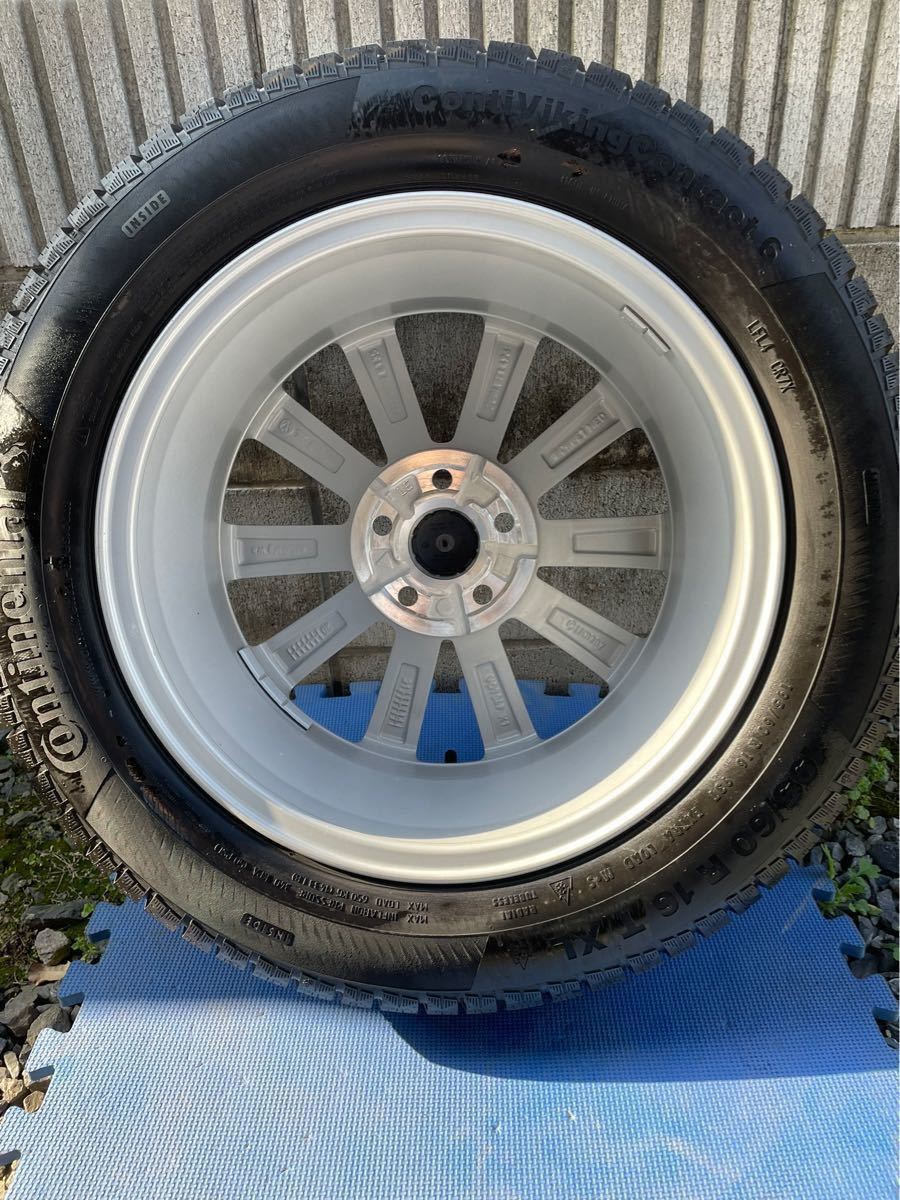 正規 VW純正ホイール、スタッドレスタイヤセットTPMS付きTクロスで使用