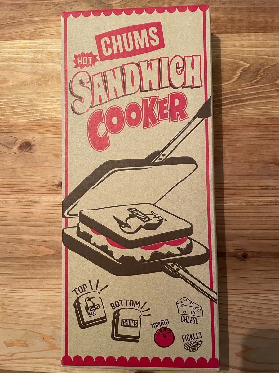 チャムス クッカー ホットサンドメーカー Hot Sandwich Cooker CHUMS