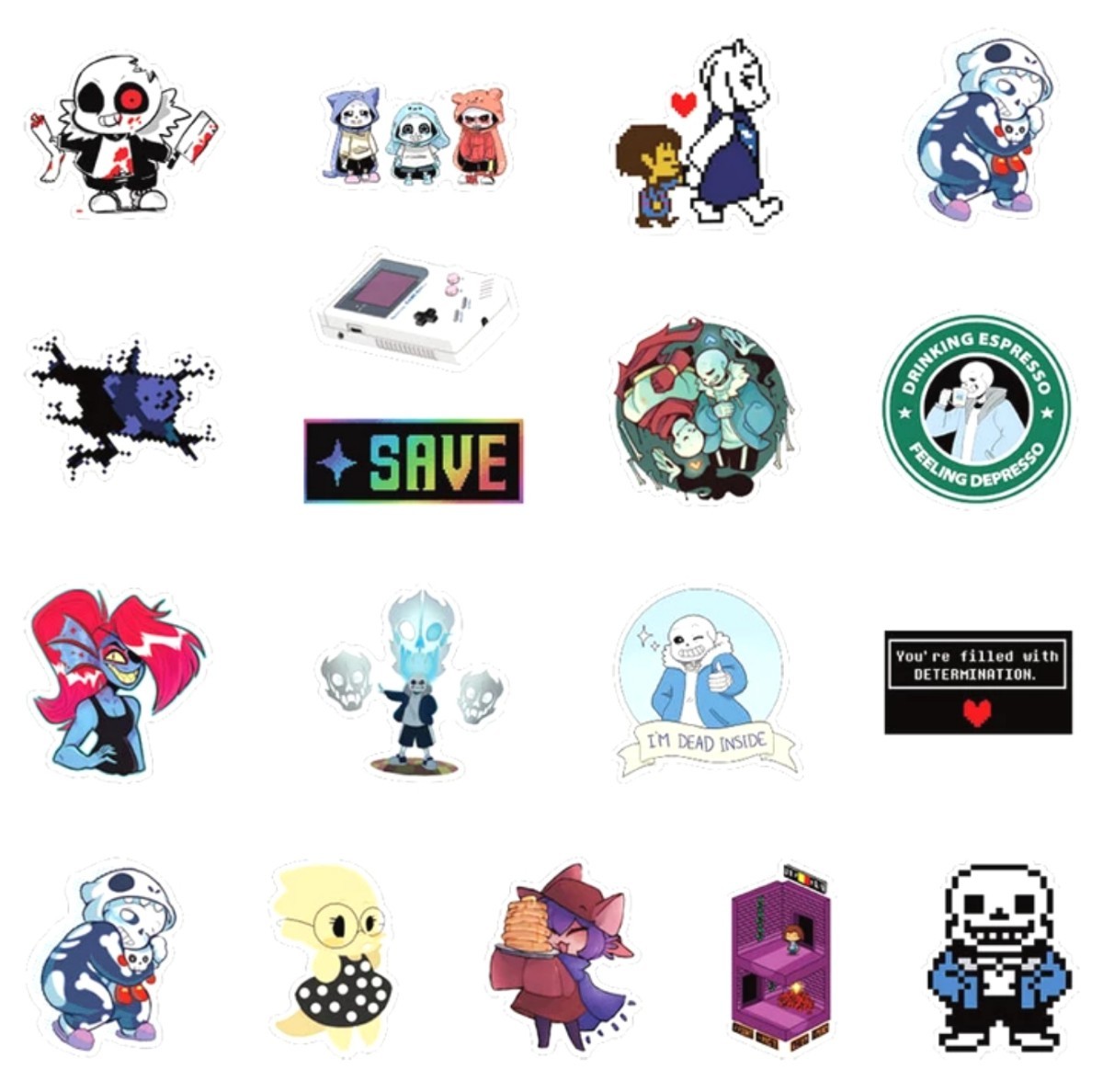 Paypayフリマ 新品未使用品 Undertale ステッカー50枚セット アンダーテール グッズ 防水シール アンテ サンズ Paypayフリマ 新品未使用品 Undertale ステッカー50枚セット アンダーテール グッズ 防水シール アンテ サンズ