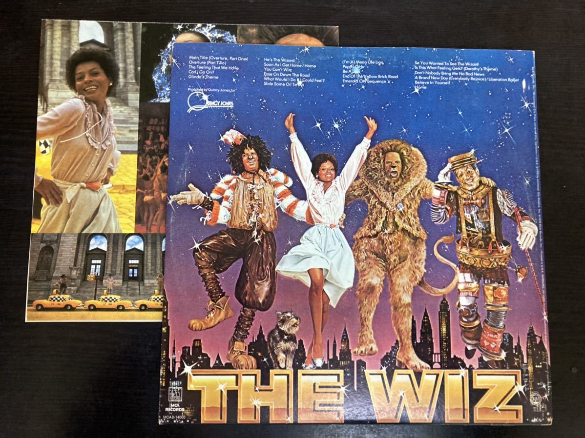 O.S.T. The Wiz Diana Ross Michael Jackson Quincy Jones USオリジナル_画像5