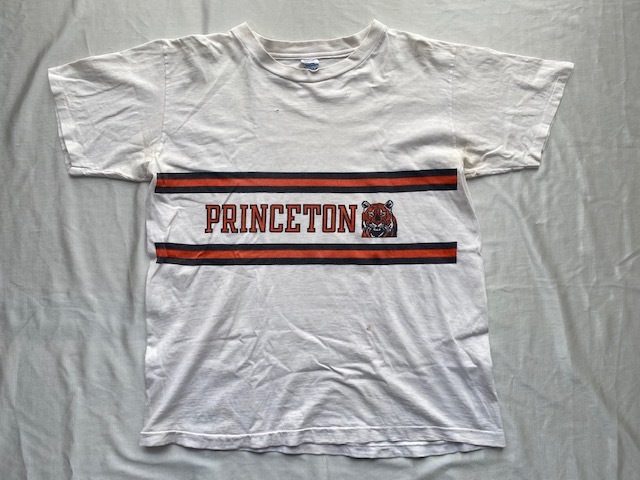 80s USA製 ビンテージ Champion チャンピオン PRINCETON プリンストン 大学 Tシャツ 　LARGE