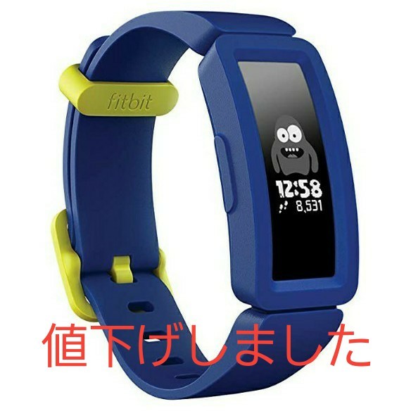 Fitbit Ace 2 ナイトスカイ/ネオンイエロー バックル FB414BKBU-FRCJK