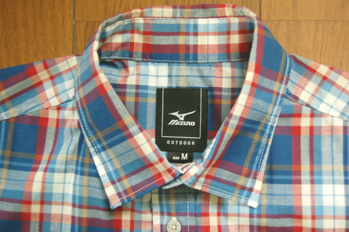 MIZUNO／ミズノ Magic Dry Mens Short Sleeve Trail shirt /マジックドライ・半袖トレイルシャツ（新品同等品）の画像3