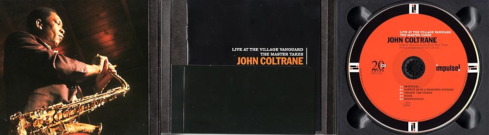 ジョン・コルトレーンライヴ《John Coltrane Live At The Village Vanguard(The Master Takes)》 紙ジャケ_画像2