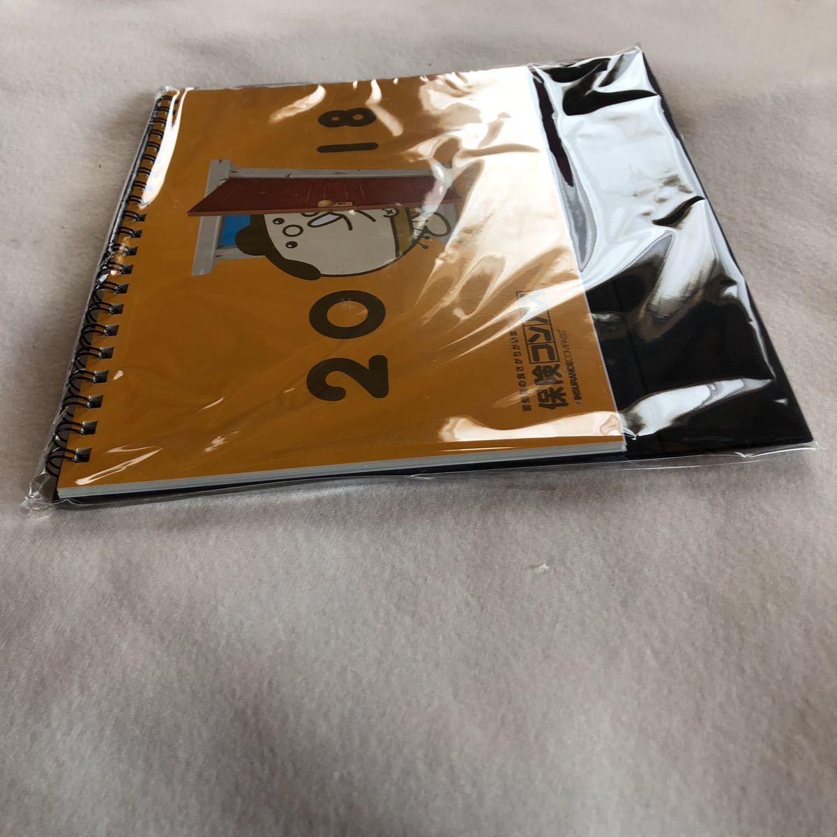 めんどうみ/保険コンパス/2018 卓上 カレンダー CALENDAR 非売品 オリジナル ノベルティグッズ 新品 _画像3