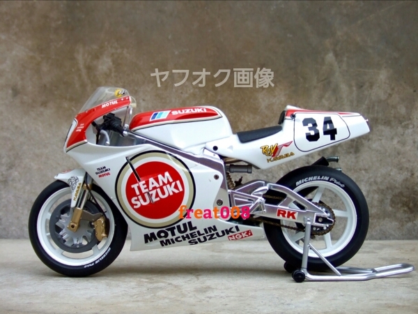 ☆ ALTAYA SUZUKI 1:12 スズキ 1/12 1993 RGV500 Γ Kevin Schwantz ケビンシュワンツ バイク  ミニカー 完成品