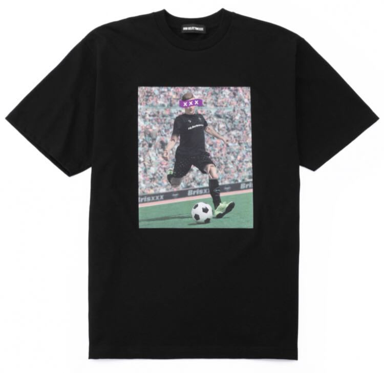 新品』GOD SELECTION XXX × F.C.Real Bristol☆Tシャツ Sサイズ 黒