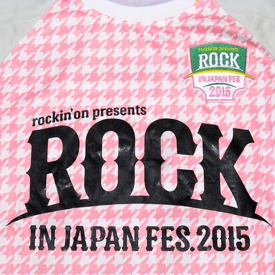 Cc 未使用品 Tシャツ Rock In Japan Fes 15 サッカーシャツピンク Sサイズ ロック イン ジャパン フェスティバル日本代购 买对网