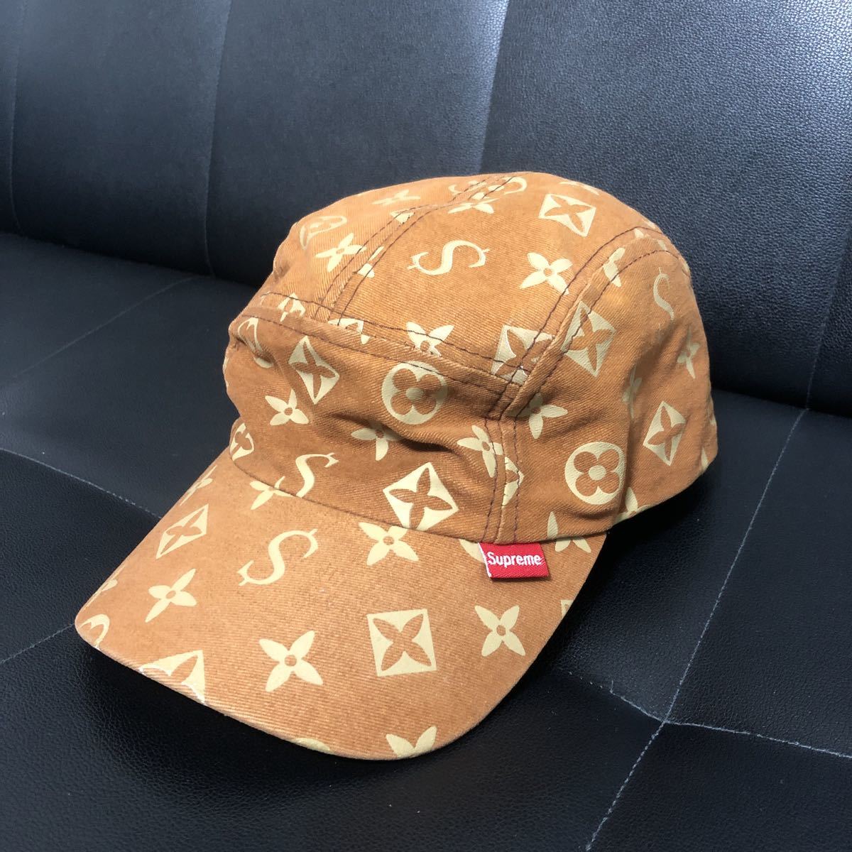 【Supreme】モノグラム キャップ 激レア 初期 / ハット 帽子 シュプリーム ボックスロゴ BOXロゴ BOXLOGO_画像1