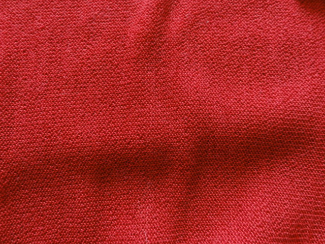 メンズ　赤長袖セーター（未使用）M_画像10