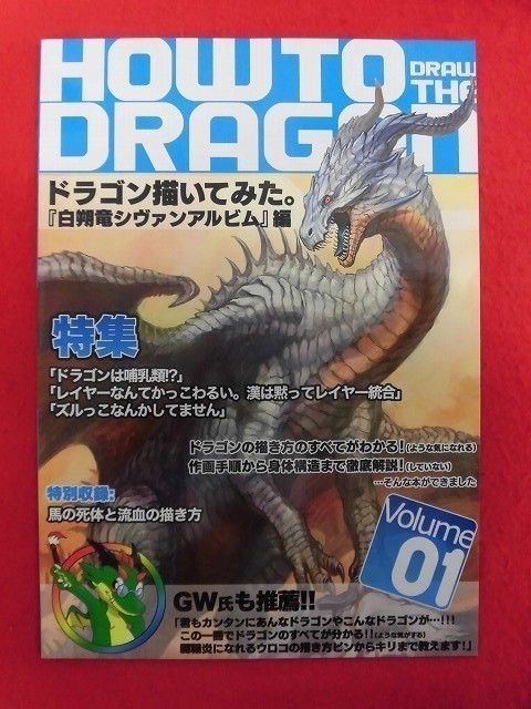 P537 オリジナル同人誌 HOW TO DRAGON シヴァンアルビム編 ガウルの翼 G.River 2012年★同梱5冊までは送料200円_画像1